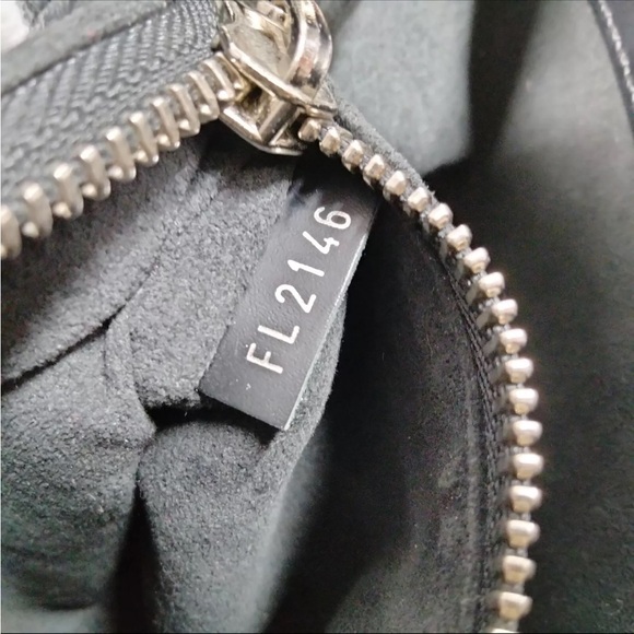 Auth Louis Vuitton Pink Black Epi LV Kleber PM Structured 2way Satchel Purse - Picture 14 of 16